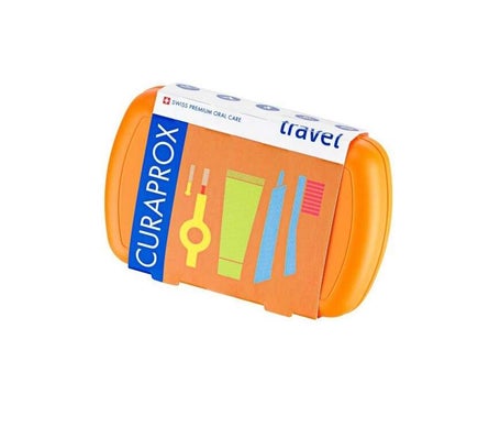 Curaprox Travel Set Caja Naranja