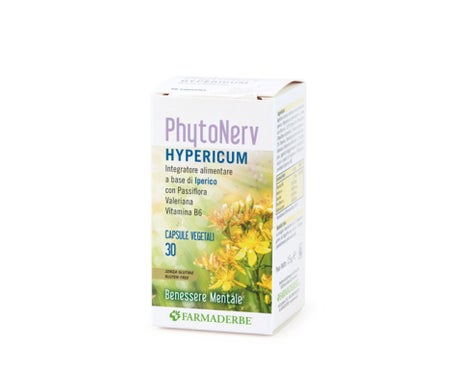 Farmaderbe PhytoNerv Hipérico 30caps | Natural Doctor