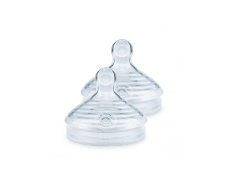 Nuk Tetina Nature Sense 0-6 S Silicona 2 Uds