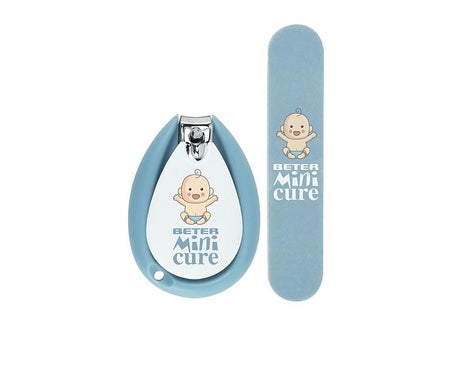 Beter Kit Mini Cure Cuidado Uñas Bebés Azul 2uds