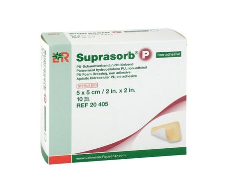 Suprasorb P Apósito Hidrocelular PU No Adhesivo 5x5cm 10uds