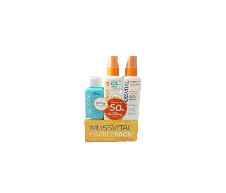 Mussvital Family Pack Spray SPF25 1ud