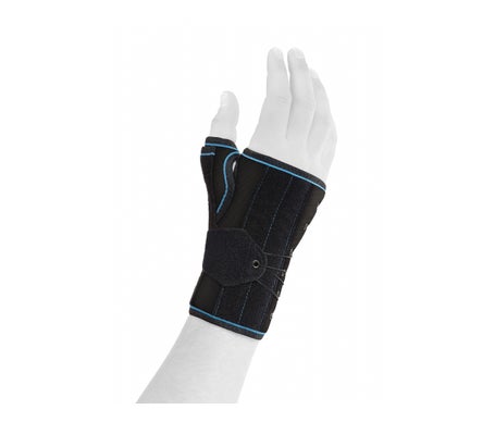 Actius Muñequera Palmar Dorsal Pulgar Izquierda Negro ACE506 T2 1 Unidad