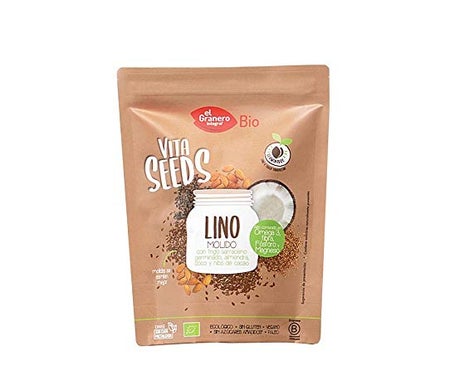 El ganero Integal Lino macinato Lino Sarrac Grano Sarrac Cacao 200 g