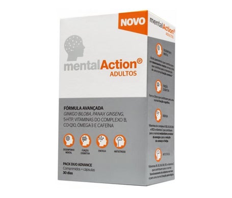 MentalAction® Adultos Comprimidos + Cápsulas 30días