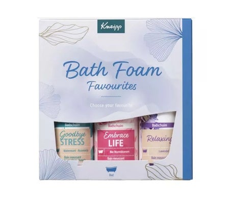 Kneipp Cofre Bath Foam Favoritos Baño Espumante 3x100ml