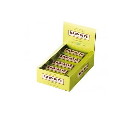 Rawbite Estuche Barritas Ecológicas de Lima Picante 12X50g | Natural Doctor