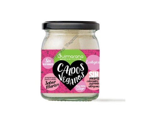 Guimarana Preparado Caldo Vegano Sabor Pesca Bio 125 g | Natural Doctor