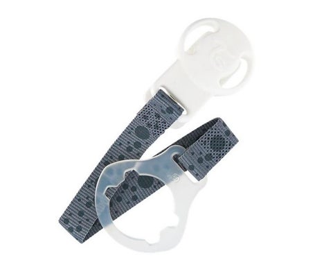 Twistshake Sujetachupete Gris 1ud