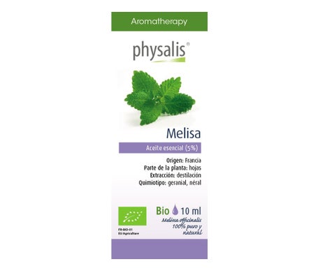 Physalis Aceite Esencial de Melisa Bio 10ml