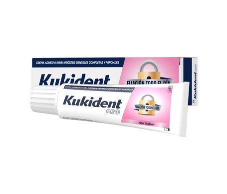 Kukident Pro Fijación Todo el Día sin Sabor 47g