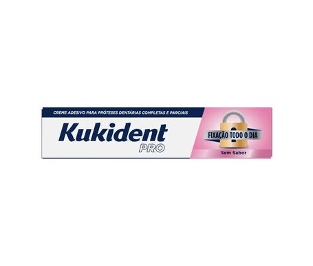 Kukident Pro Fijación Todo el Día sin Sabor 47g