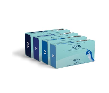 Santecare Guantes Nitrilo Talla M 100uds
