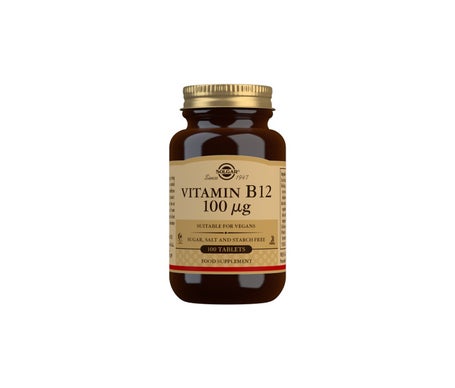 Solgar Vitamina B12 Cianocobalamina 100mcg 100comp