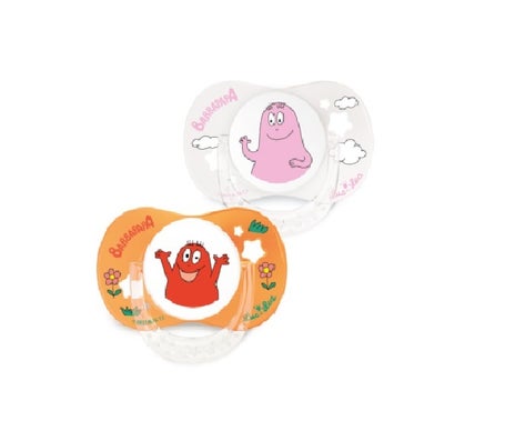 Luc et Léa Chupete Barbapapa +18 Meses 2uds