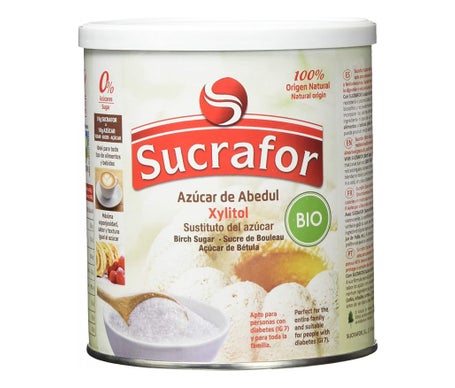 Sucrafor Azúcar Abedul Xilitol Bio 500g