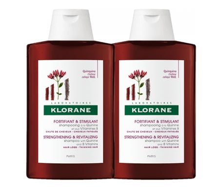 Klorane duo shampooing Quinine 2 x 400 ml