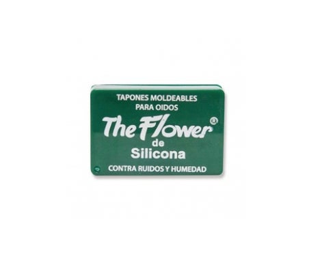 The Flower Tapones Oidos Silicona Moldeables 6uds