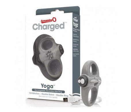Screaming O Charged Yoga Vibe Ring grey
