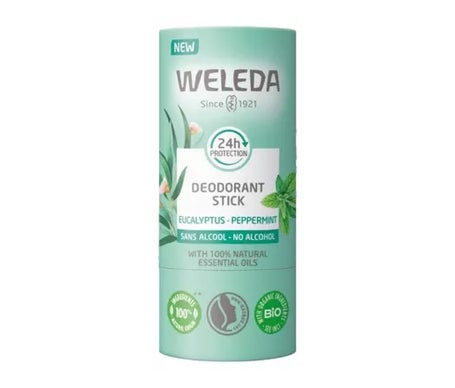 Weleda Desodorante Stick 24h Eucalipto Menta Piperita 50g