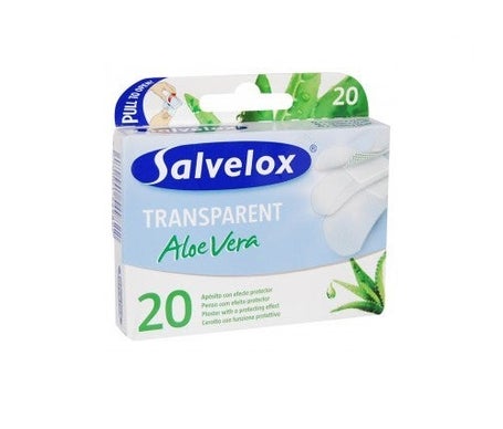 Salvelox apósito adhesivo plástico transparente 12uds