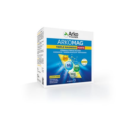 Arkopharma Arkomag Triple Magnesio Forte 20 sobres