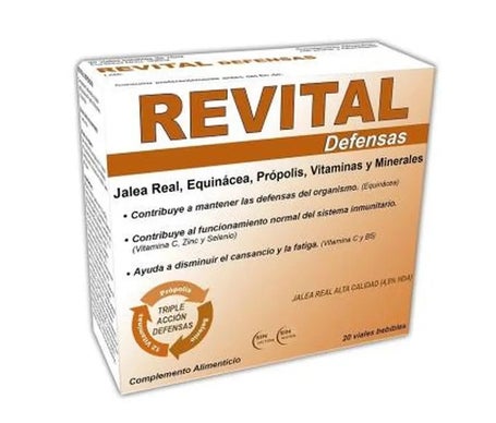Revital Defensas 20 viales