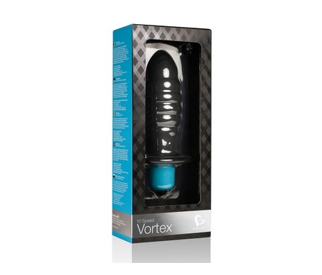 Rocks-Off 10 Speed Vortex Vibe Vibrator Black 1ud