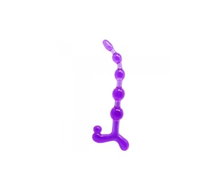 Baile Bendy Twist Anal Beads Lilac 1ud
