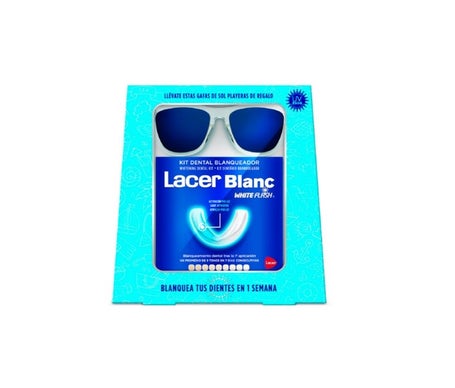 Lacer LacerBlanc White Flash Kit Dental Blanqueador + Gafas de Sol