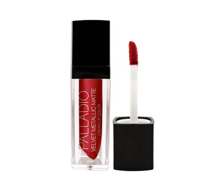 Palladio Velvet Metallic Matte Labial Líquido Ritzi 1ud