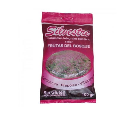 Silvestre Caramelo Frutas Bosque 100g