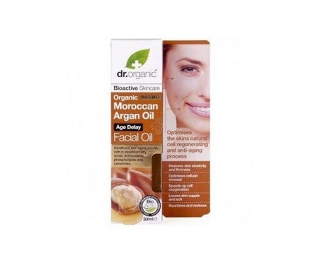 Dr.Organic Aceite facial Aceite de argán marroquí 30ml