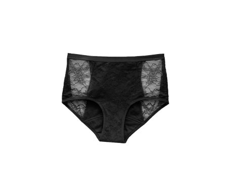 FreeU Noah Braga Menstrual Lavable Algodón Bio Negro L 1ud