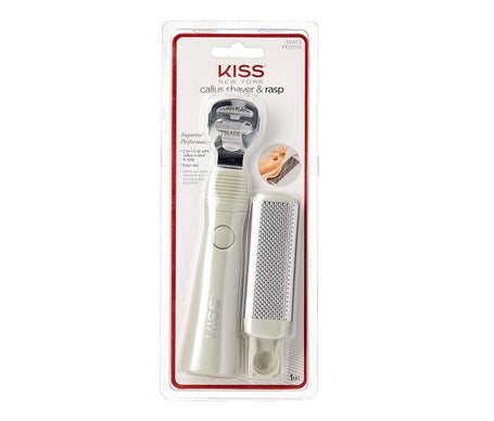 Red By Kiss KNY Callus Shaver & Rasp 2 In 1 Tool 1ud