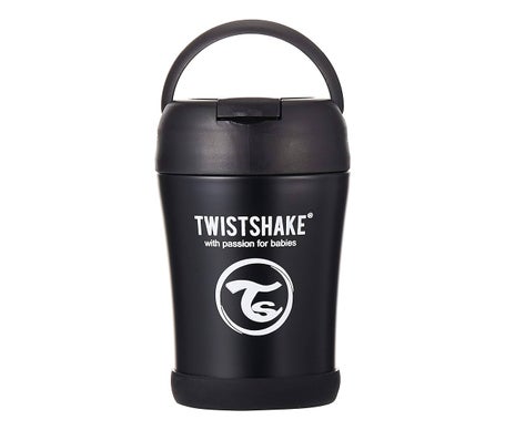 Twistshake Termo Papilla Black 350ml