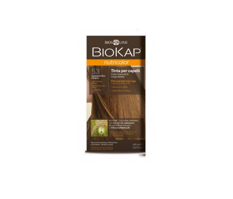 Biokap Tinte 5.30 Castaño Claro Dorado 140ml