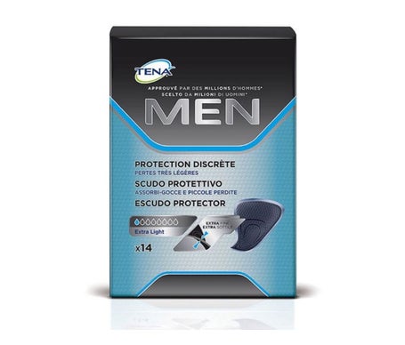 Tena Men Escudo Protector Extra Fino 14uds