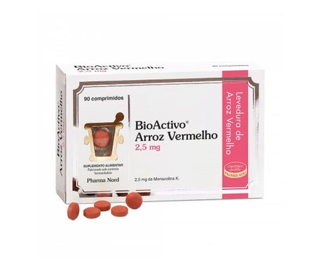 Pharma Nord BioActivo Arroz Vermelho 2.5mg 180comp