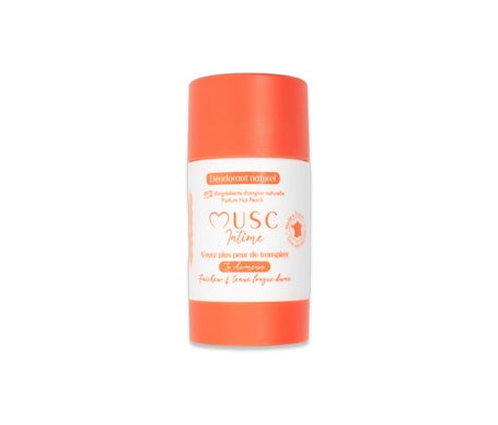 Musc Intime Déodorant Naturel Hot Peach 50g