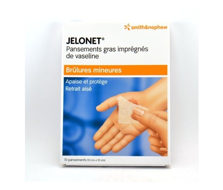Jelonet 10 Cm X 10 Cm Caja de 10 Apósitos