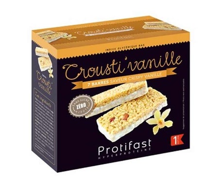 Protifast Crispy Vanilla Bar 7 barras