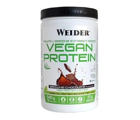 Weider Suplemento Alimenticio Vegan Protein Chocolate 540g