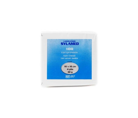 Sylamed Compresas No Estériles No Tejidas 10x10cm 100uds