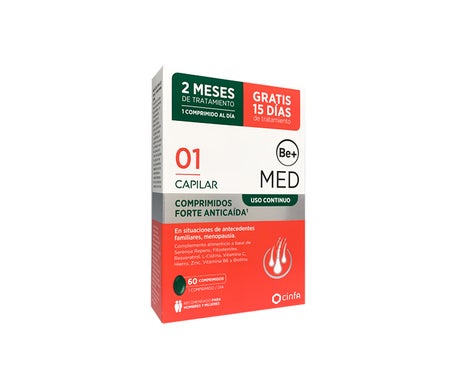Be+ Med Capilar Uso Continuo Forte 60comp