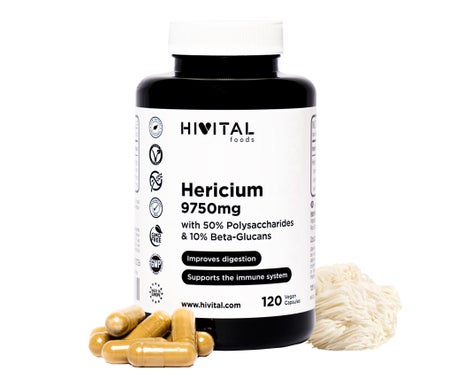 HIVITAL Melena de león 9750 mg 120 cáps