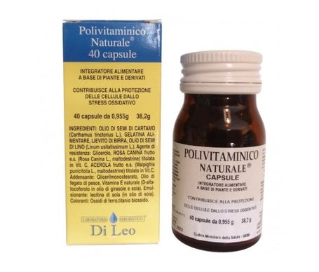 Laboratorio Erboristico di Leo Polivitamínico Natural 40comp