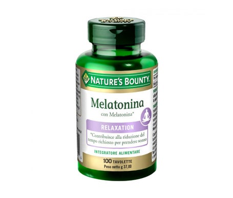 'Nature''s Bounty Melatonina 100comp'