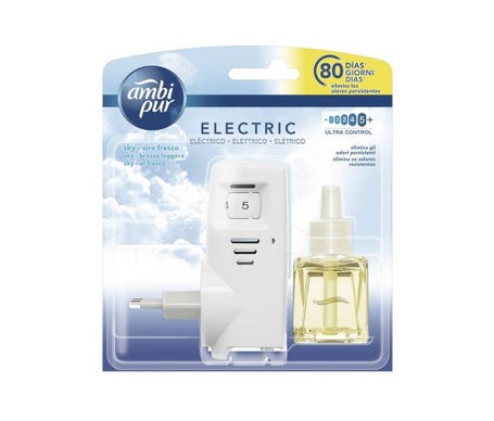 Ambi Pur Electrico Ambientador Completo Sky 215ml