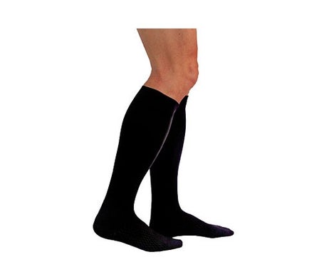 Medilast calcetín Silver Edition compresión fuerte negro T-XL 1ud